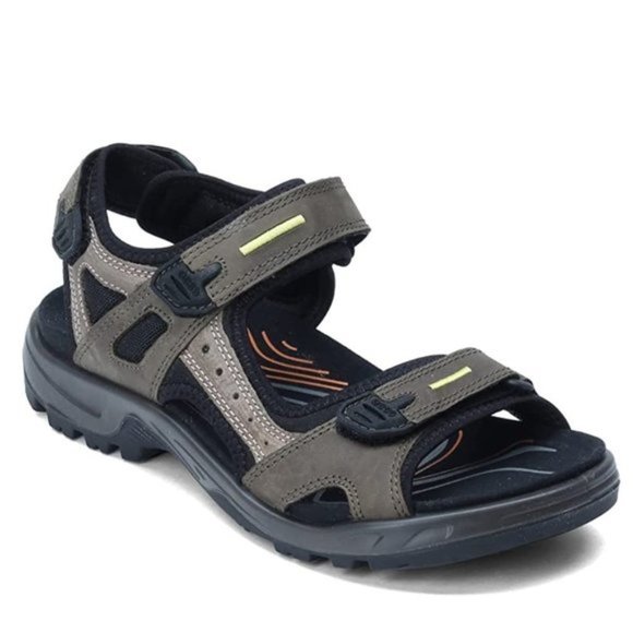 ECCO® Shoes Men's Yucatan Camo Sport Sandals - Picture 1 of 11